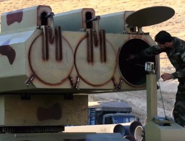 Golan-1000: Το νέο θηριώδες ΠΕΠ του συριακού Πυροβολικού